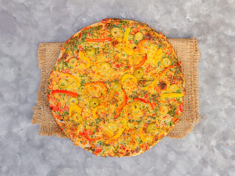 Pastrami Oriental Pizza