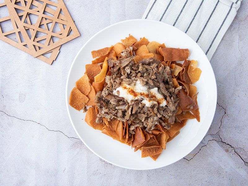 Beef Shawarma Fatteh