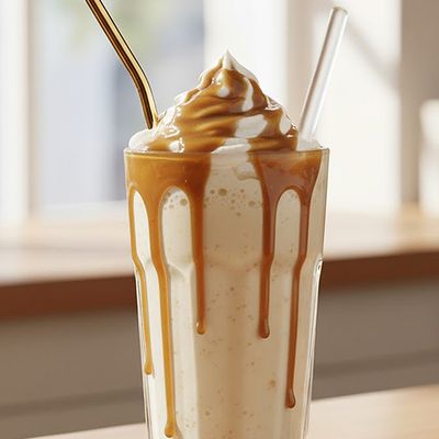 Caramel Milk shake