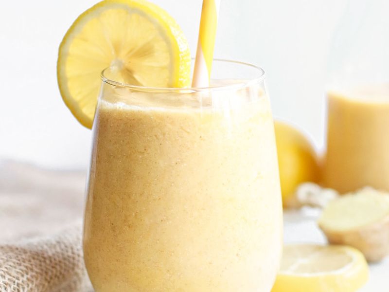 Guava Mint Smoothie