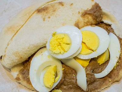Boiled Egg Sandwich