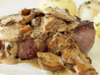 Piccata Mushroom Platter