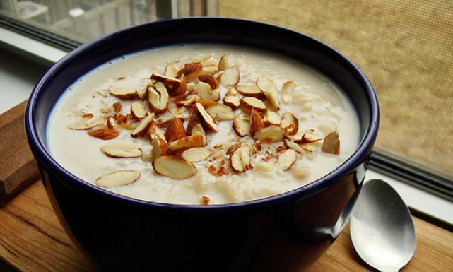 Rice Pudding With Qeshta