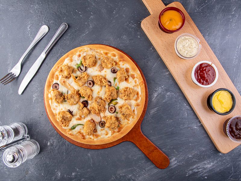 Crispy Chicken Pizza