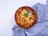 Liver With Mozzarella Cheese Casserole