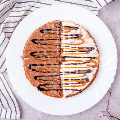 Half And Half Waffle
