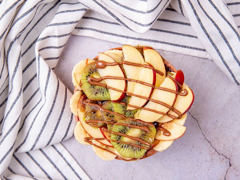 Mix Fruits Konafa Casserole