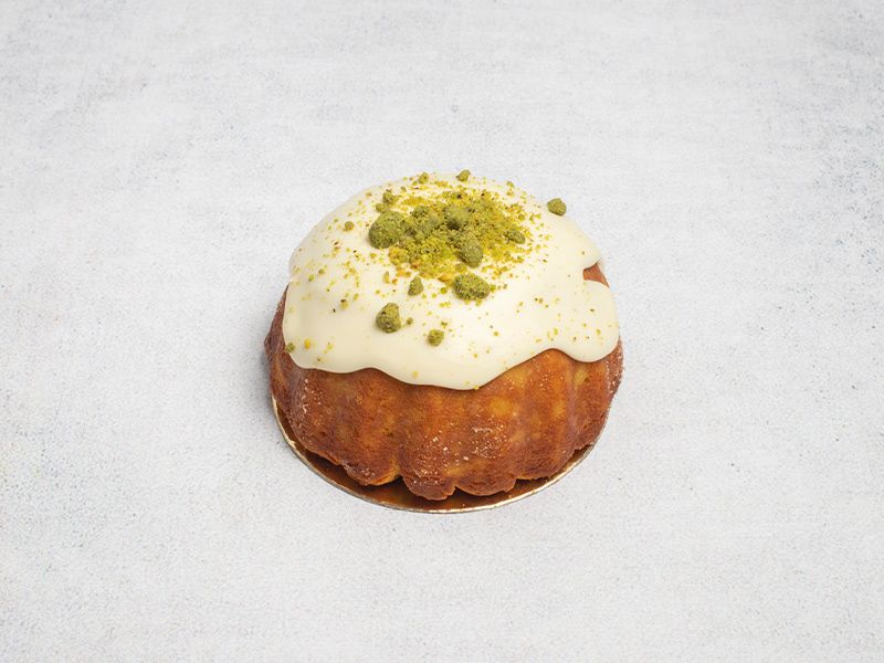 Pistachio Molten Cake