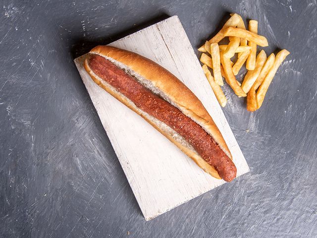 Oriental Sausage Sandwich