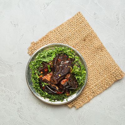 Pickled Eggplant Platter