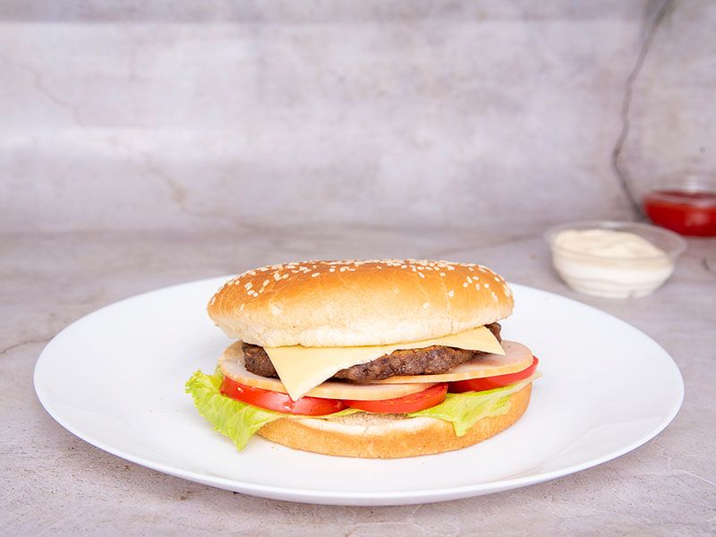 Linguini Beef Burger Sandwich
