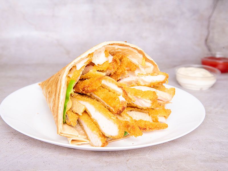 Fresh Chicken Pane Crepe