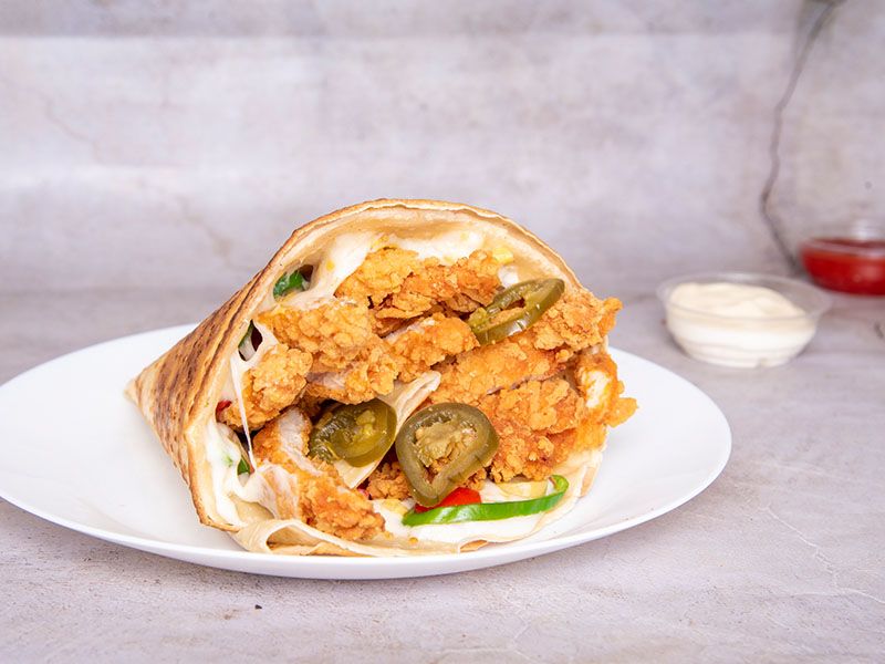 Jalapeno Chicken Crepe