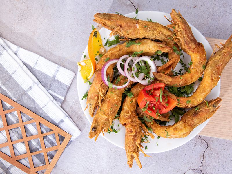 Peeled Fried Shrimp