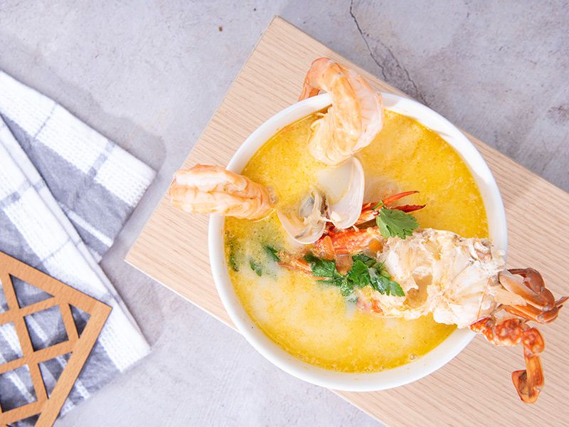 Bonelees Seafood Soup With Cream