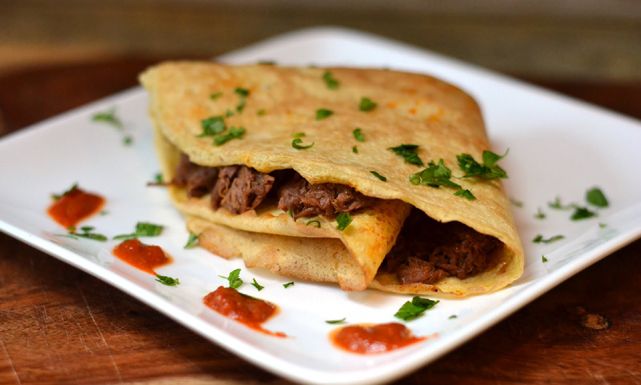 Halwani Beef Burger Crepe