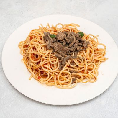 Spaghetti With Liver