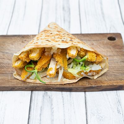 Chicken Burger Crepe