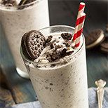 Oreo Cookies and Ice Cream Milkshake