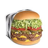 Original Double Fat Burger Sandwich