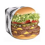 Original Triple Fat Burger Sandwich