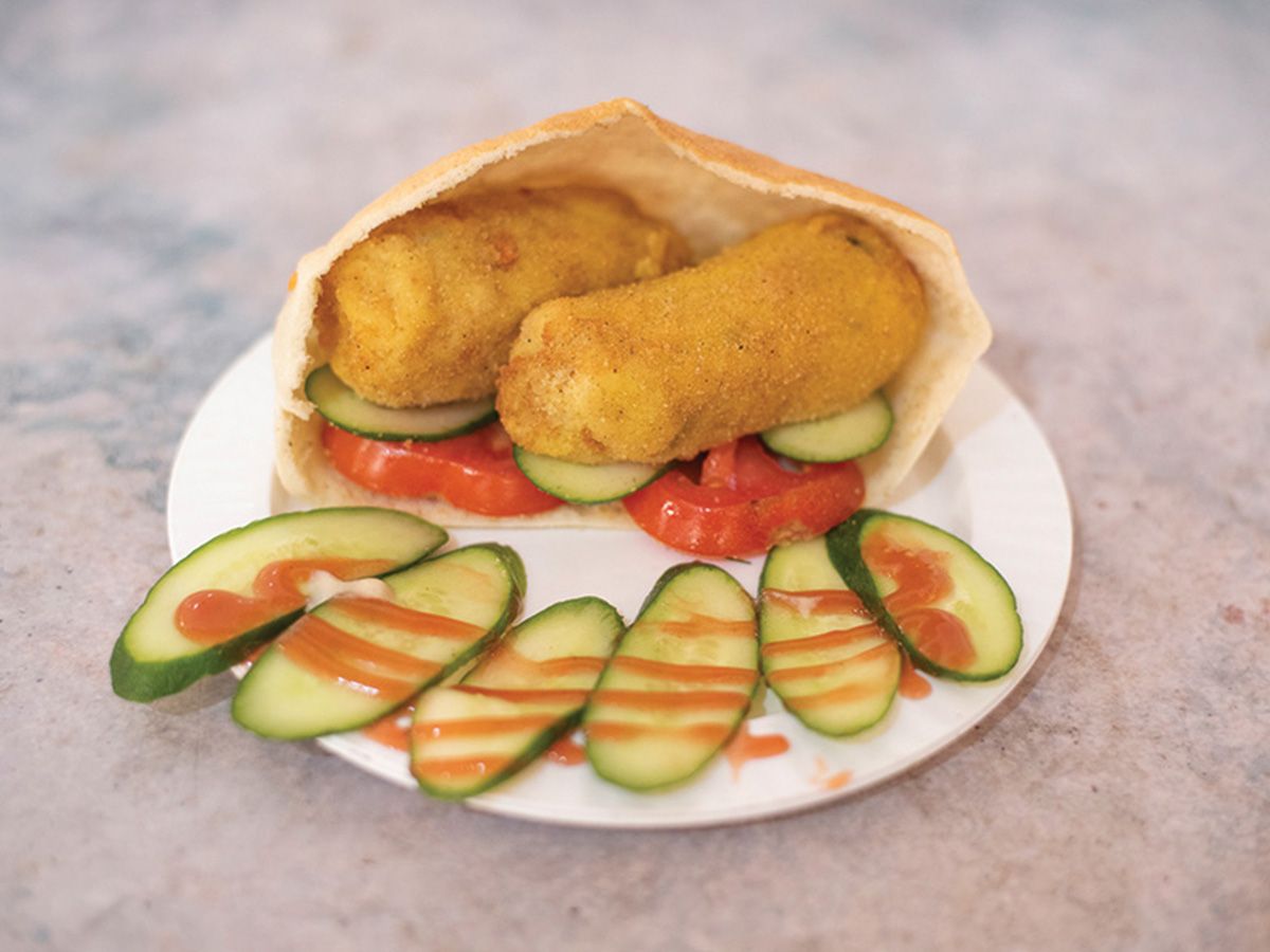 Puree Potatoes Sandwich