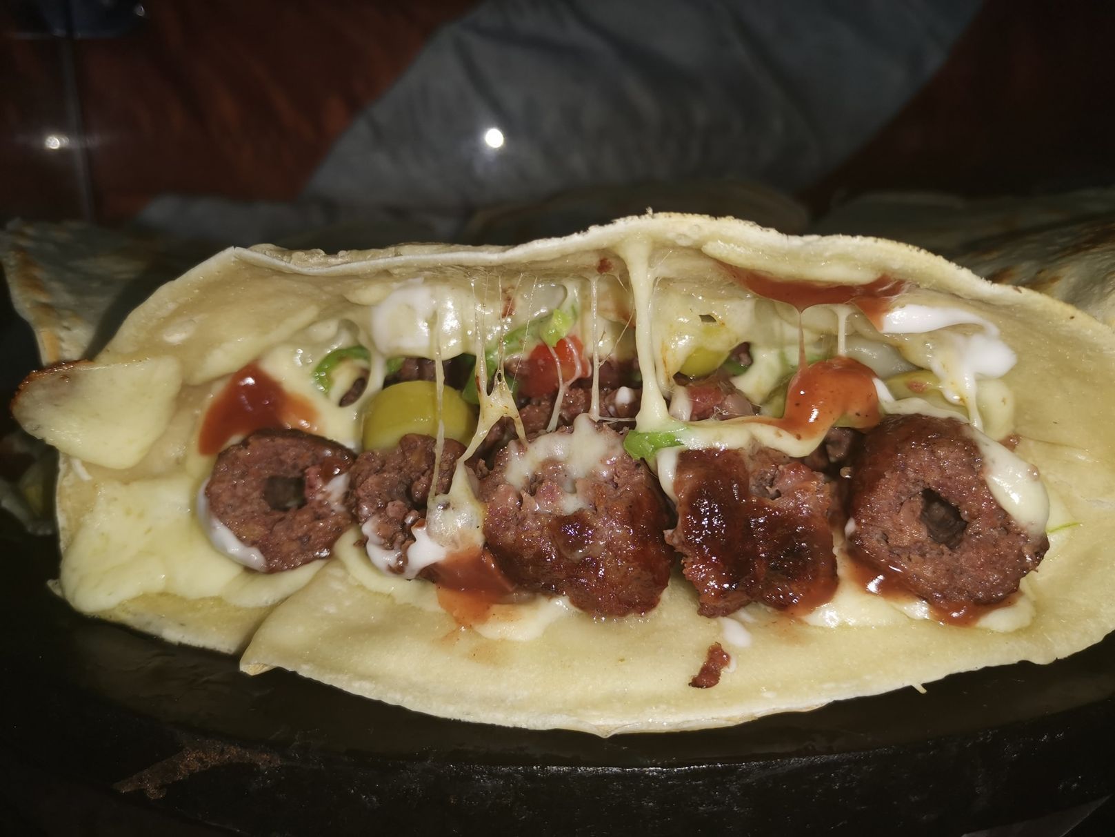 Kofta Shish Crepe