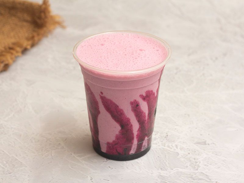 Blueberry Milkshake