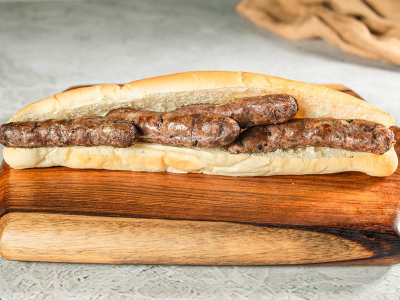 Baladi Oriental Sausage Sandwich