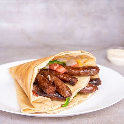 Alexandrian Sausage Crepe
