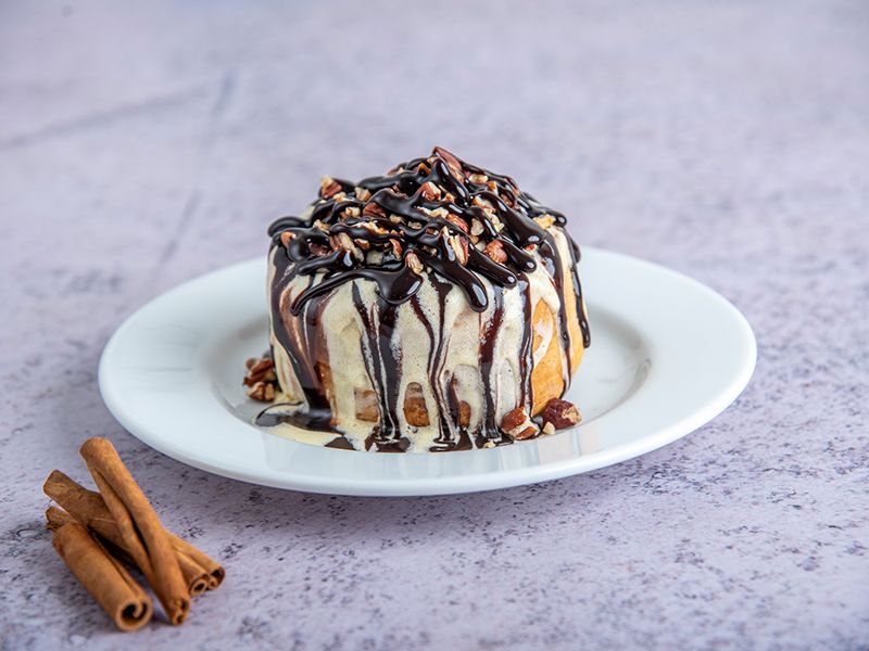 Extra Pecan Chocolate Roll