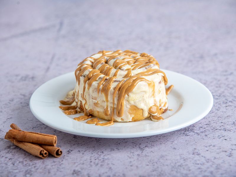Cinnamon with Lotus Sauce