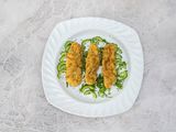 Shrimp kofta sandwich