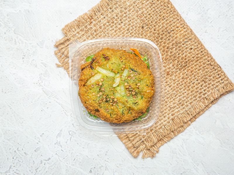 Taamia Patty With Onion And Pepper