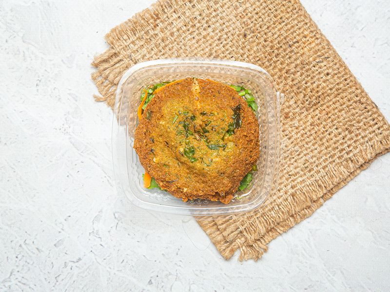 Taamia Patty With Roumi Cheese