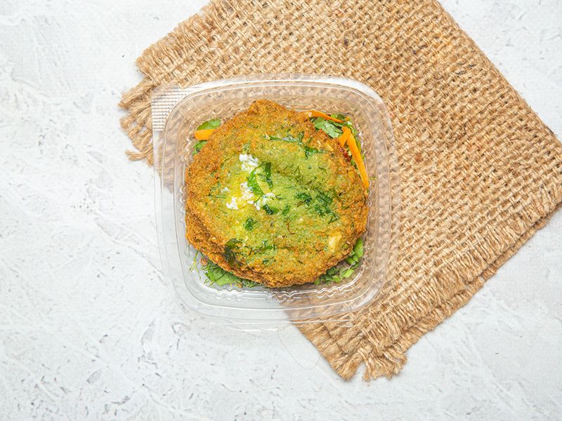 Taamia Patty With White Cheese