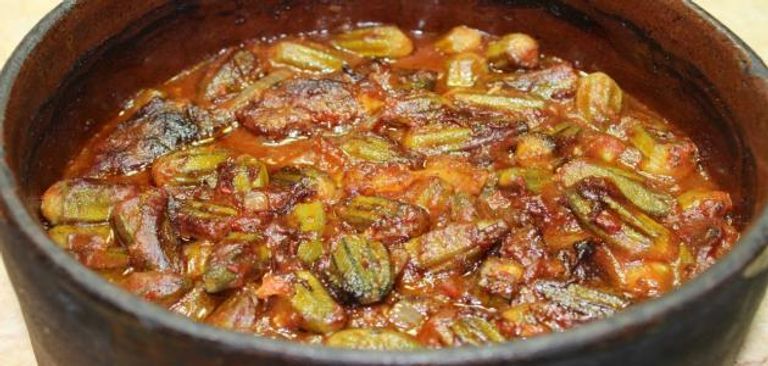 Oxtail With Okra