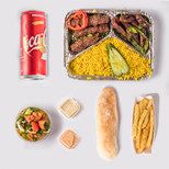 Oriental Sausage and Kofta Meal
