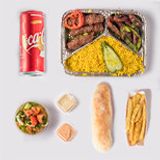 Oriental Sausage and Kofta Meal