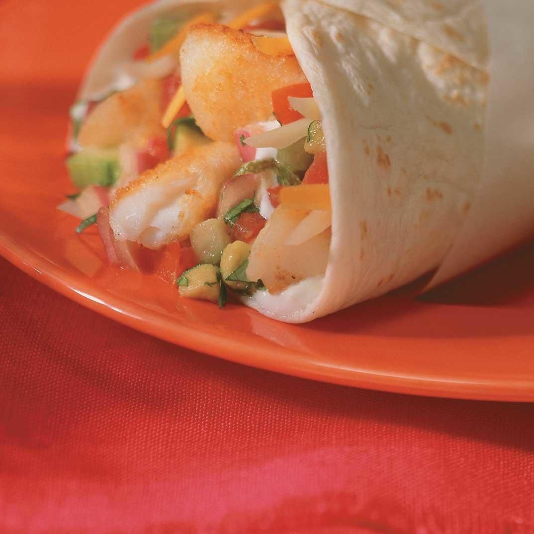 Fajita Fish Tortilla Sandwich