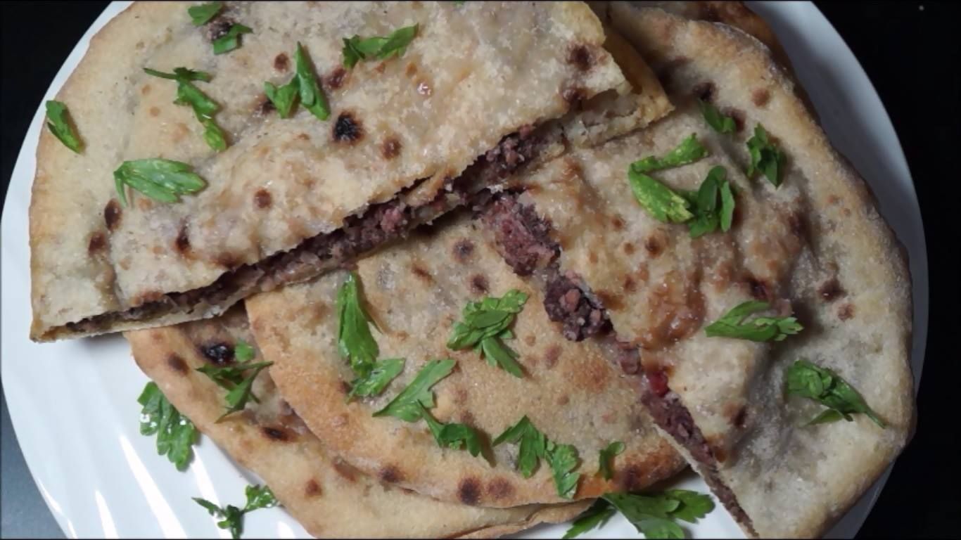 Minced Meat Hawawshi Calzone