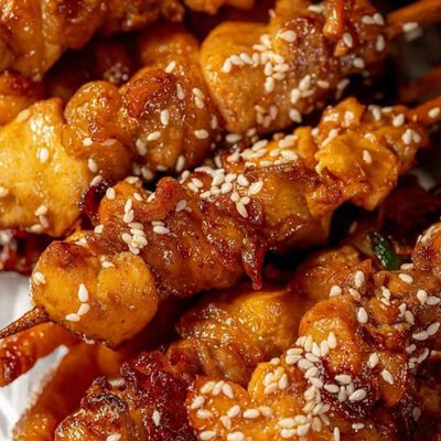 10 Chicken breast Skewers