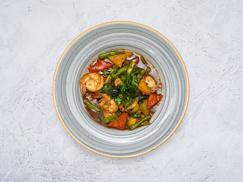 Thai Basil Shrimp