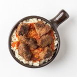 Fattah with Fried Meat