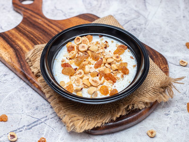 Rice Pudding With Nuts