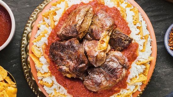 Mutton Hoppar Fatteh