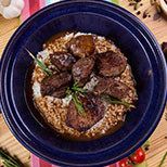Herbal Meat Fatteh