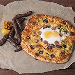 Oriental Oriental Sausage Pizza