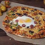 Oriental Sausage Pizza