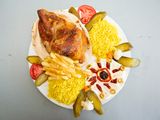 Half Grilled Chicken